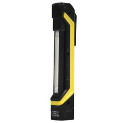 Lanternă de atelier cu baterie 3xAAA cu cârlig, magnet 2W COB LED+1W