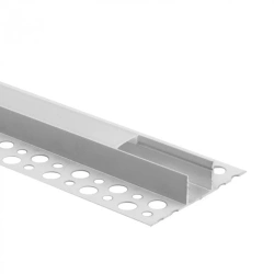 Profil GN02 de suprafață alb + abajur opal 2m Ecolight