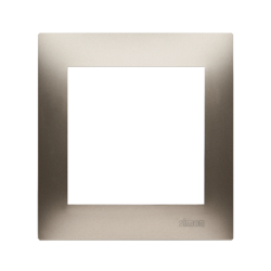 Simon 54 Premium Ramă aurie 1 cale, universală, pentru cutii gips carton IP20/IP44, DRK1/44