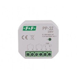Releu electromagnetic pentru cutia de joncțiune fi60 16A 2×NO 100-265V AC PP-2Z-230V F&F