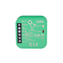 Controler RGB; SUPLA; IP20; 12÷24VDC; în cutie de metal; -10÷55°C; SLW-01 ZAMEL