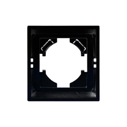 Ramă simplă ABS neagră, seria iZi ViPlast