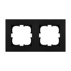 Cadru dublu negru metalizat K102/14E EXEN (Karell)