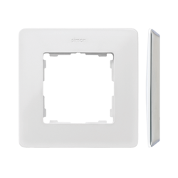 Ramă simplă Detail original-mono albă / bază gri Simon 82 Detail