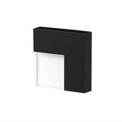 Corp de iluminat cu LED Tico pentru montaj la suprafață 14V DC, culoare neagră, alb neutru 04-111-67 Ledix Zamel