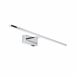 Aplica de baie cu întrerupător deasupra oglinzii KANARYA-12 LED 12W 850lm 4200K IP45 crom | HOROZ
