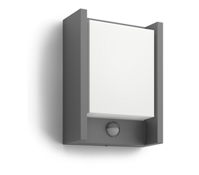 Lampă fațadă Arbour LED antracit 6W cu detector de mișcare 164619316 myGarden PHILIPS