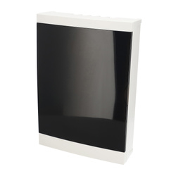 Tablou de distribuție suprapus 36-modul (3x12) alb fumuriu EDO777850 EDO Technic