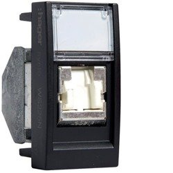 Priză date RJ45 categorie 6 STP, negru, 1M WS225N HAGER