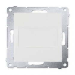 Simon 54 Premium Capac alb ramă (modular)cu cleme sau șuruburi, DPS.01/11