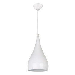 Lampă suspendată JUSTA WHITE, 1 x E27, alb, 3265, Struhm