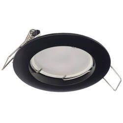 ZIVA Black IP20 corp de iluminat rotund negru de tavan încastrat EDO777308 Edo Solutions