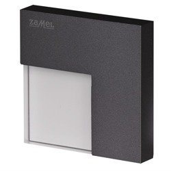 LED Timo corp de iluminat de suprafață 14V DC, culoare grafit, alb cald 06-111-32 Ledix Zamel