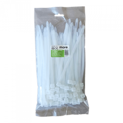 Cravată de cablu OK-76200W 7.6x200mm WHITE /100pcs / M20138 Eco Light