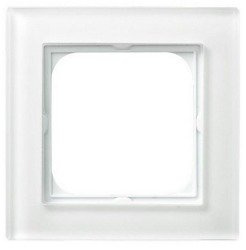 Ramă unică sticlă albă Ospel Sonata R-1RG/31