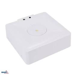 Corp de iluminat de urgență SKALER square 3W open optic IP40 autotest 2H CNBOP Luxmena