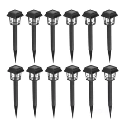 LED FUSION 6500K IP44 12-pack stâlp solar de grădină LED2B