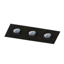 Caro 3 corp de iluminat de tavan Caro negru Azzardo SN-6813S-BK