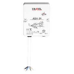 Automat de scară; IP20; 230VAC; SPST-NO; pt.perete; -20÷45°C; ASH-01 ZAMEL