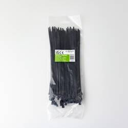 Legătură de cablu OK-36200B 3.6x200mm NEGRU /100pcs / M20067 Eco Light