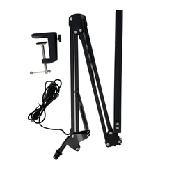 Lampă de birou USB LED cu mâner cu luminozitate reglabilă și culoare a luminii