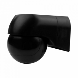 Detector de mișcare PIR CP-4CC max. 400W 180st negru/negru IP44 Eco Light