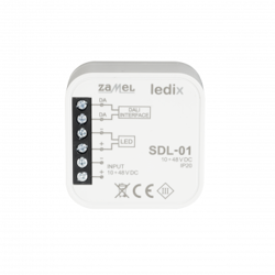 Cutie de control DALI-PWM monocolor SDL-01 Ledix Zamel