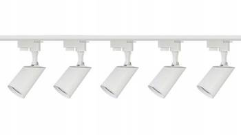 KIT COMPREHENSIV DE CALEA FEROVIARĂ CU REFLECTORI ALB (șină de 1,90 m + 5 reflectoare) SISTEM DE CALEA FEROVIARĂ