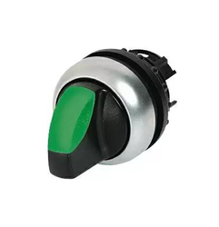 Acționare cu întrerupător cu 3 poziții verde cu iluminare fără autoreversie M22-WRLK3-G 216847 Eaton