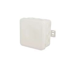 Doză Flexibilă Aparentă 75x75x41mm IP54 12 Intrare Click cu Slăbiciuni Alb V5 EDO777909 EDO Technic