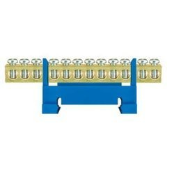 Bloc terminal jos bază LZ12 albastru 12x16 mm2 E.4024 Pawbol