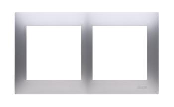 Simon 54 Premium Ramă argintie 2 căi universală IP20/IP44, DR2/43