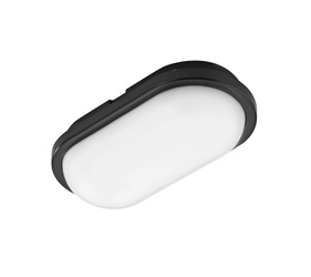 Plafon hermetic LED AYDOS Negru 15W 4200K IP65 400.011.125 HOROZ