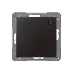 Întrerupător "sonerie" antracit Ospel Impresja lP-6Y/m/50