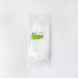 Cravată de cablu OK-36150W 3.6x150mm WHITE /100pcs/ M20066 Eco Light