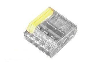 Dispozitiv de fixare cu autofixare 4x2,5 mm2 PC254CL pachet de 5 bucăți E.4182-5 Pawbol