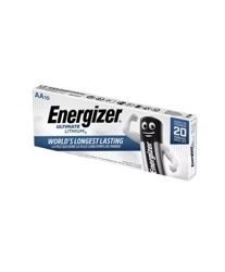 Baterie litiu AA LITHIUM Energizer R6 L91 1.5V (pachet de 10 buc)