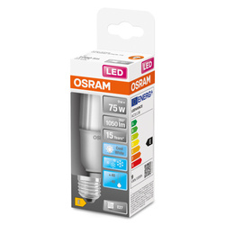 Bec LED STAR CL STICK FR E27 10W = 75W 4000K mat Osram