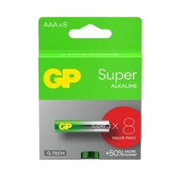 Baterii alcaline Super AAA/LR03; 1.5V (8 bucăți)