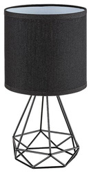 Lampă de noptieră Kinga IP20 1xE14 negru Rabalux 3016