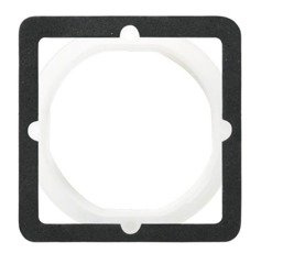 Set uszczelniający pentru întrerupătoare IP44 biały Ospel Sonata ZU-1R