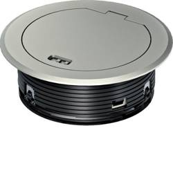 Înclinabil cablu gland >32mm metal, argint tehalit.VE-EE Hager LAR02MKS