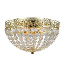 Plafond SAXHOLM 2L 2XE14 Gold IP21 Marksoljd 106063