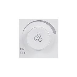 Capac regulator turație alb, seria ViP ViPlast