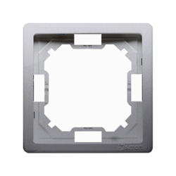 Ramka 1-krotna, inox (met.) Kontakt Simon BMR1/21 Moduł