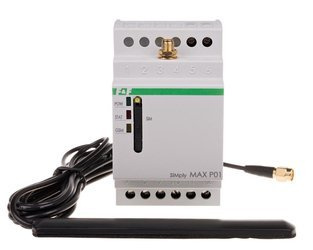 Telemetric; PLC MAX; IP20; 230VAC; relee; DIN; -10÷50°C; 3W; OUT: 2; SIMPLYMAX-P01 F&F