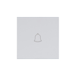 Tastă sonerie albă, seria iZi ViPlast