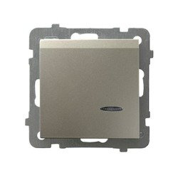 Întrerupător de hotel cu iluminare portocalie As lP-15GS/m/45