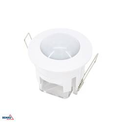 Senzor de mișcare 1200W 360* alb P/T Bemko
