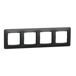 Ramă 4 căi antracit IP20 SDD314804 Sedna Design Schneider electric